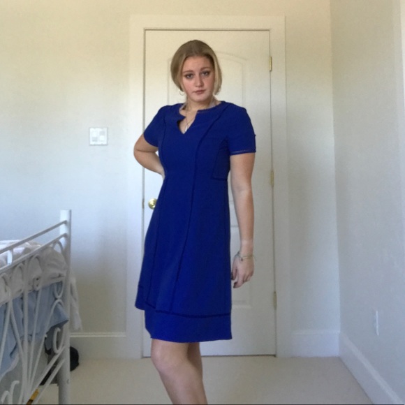 Banana Republic royal blue dress - Picture 1 of 4
